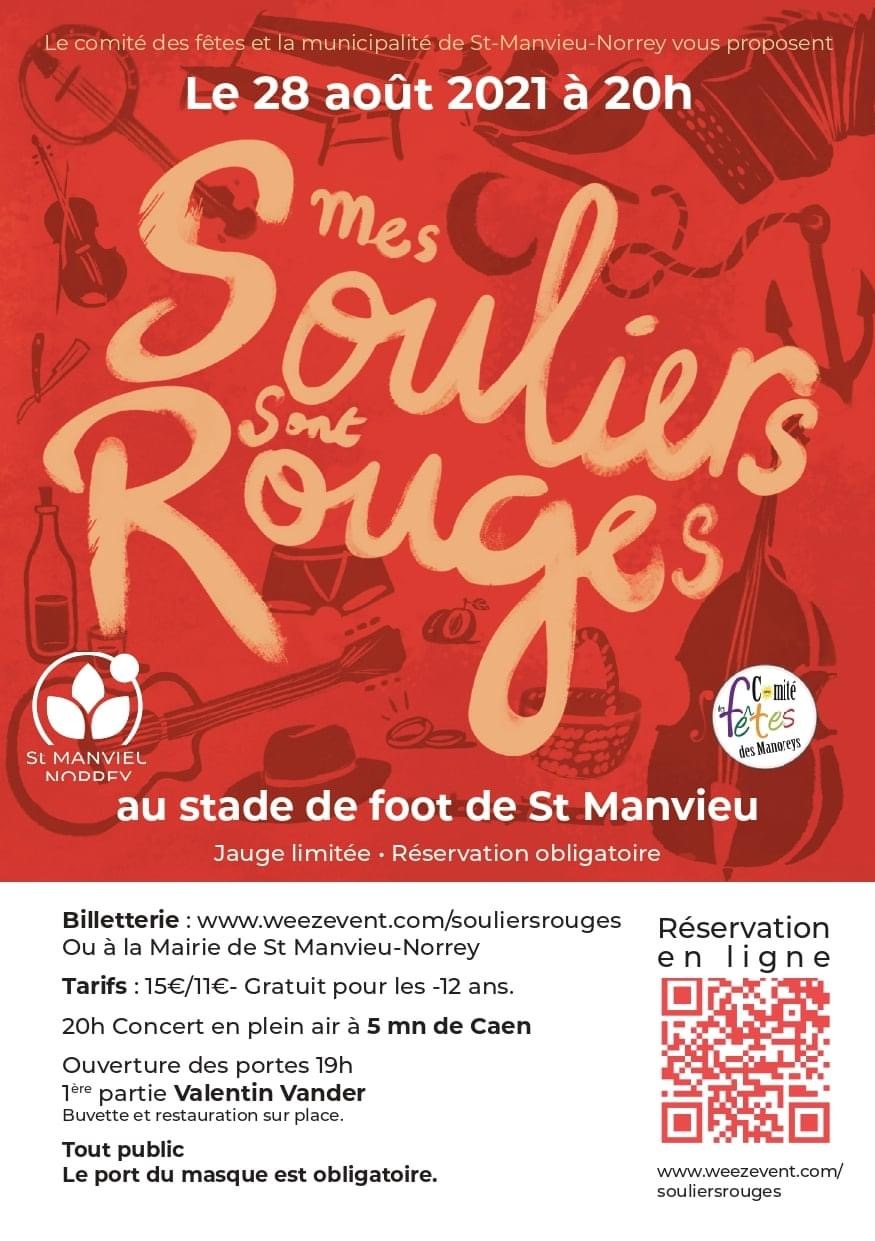 Salle De La Londe Saint Manvieu Norrey Concert "Mes Souliers Sont Rouges" - Saint-Manvieu-Norrey