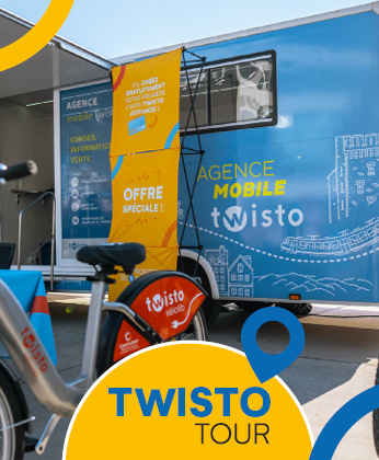 Twisto Tour : Rendez-vous le 1er août de 13h00 à 19h00 sur la Place de la Mairie