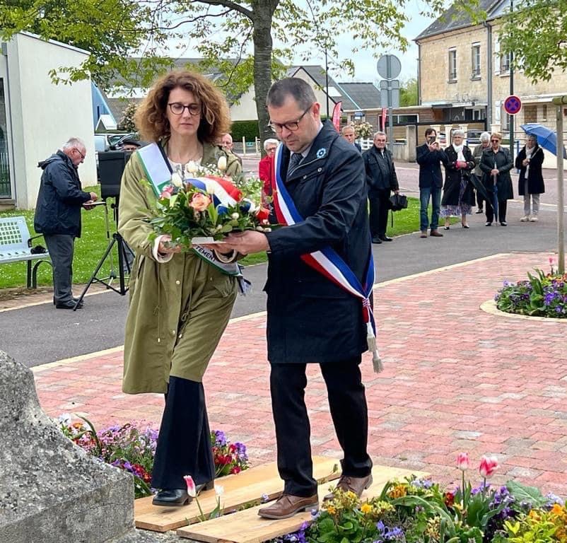 Commémorations du 8 mai 1945 à Saint-Manvieu-Norrey et Cheux