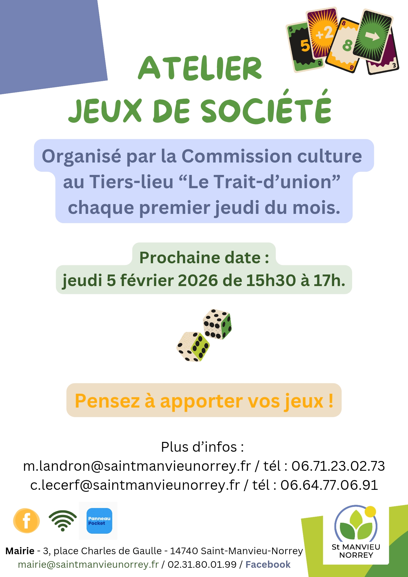 Atelier Jeux de Société
