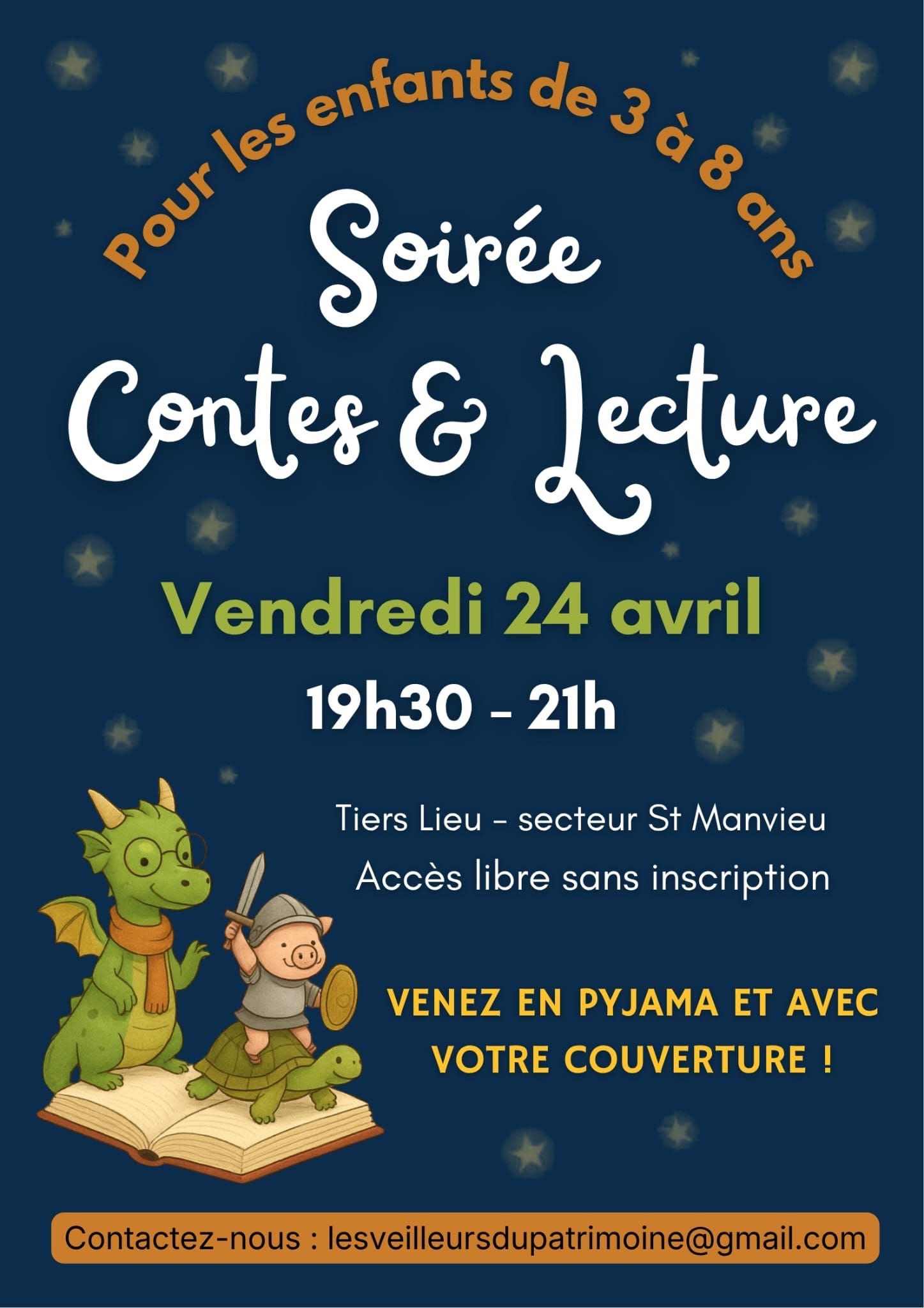 Soirée contes & lecture