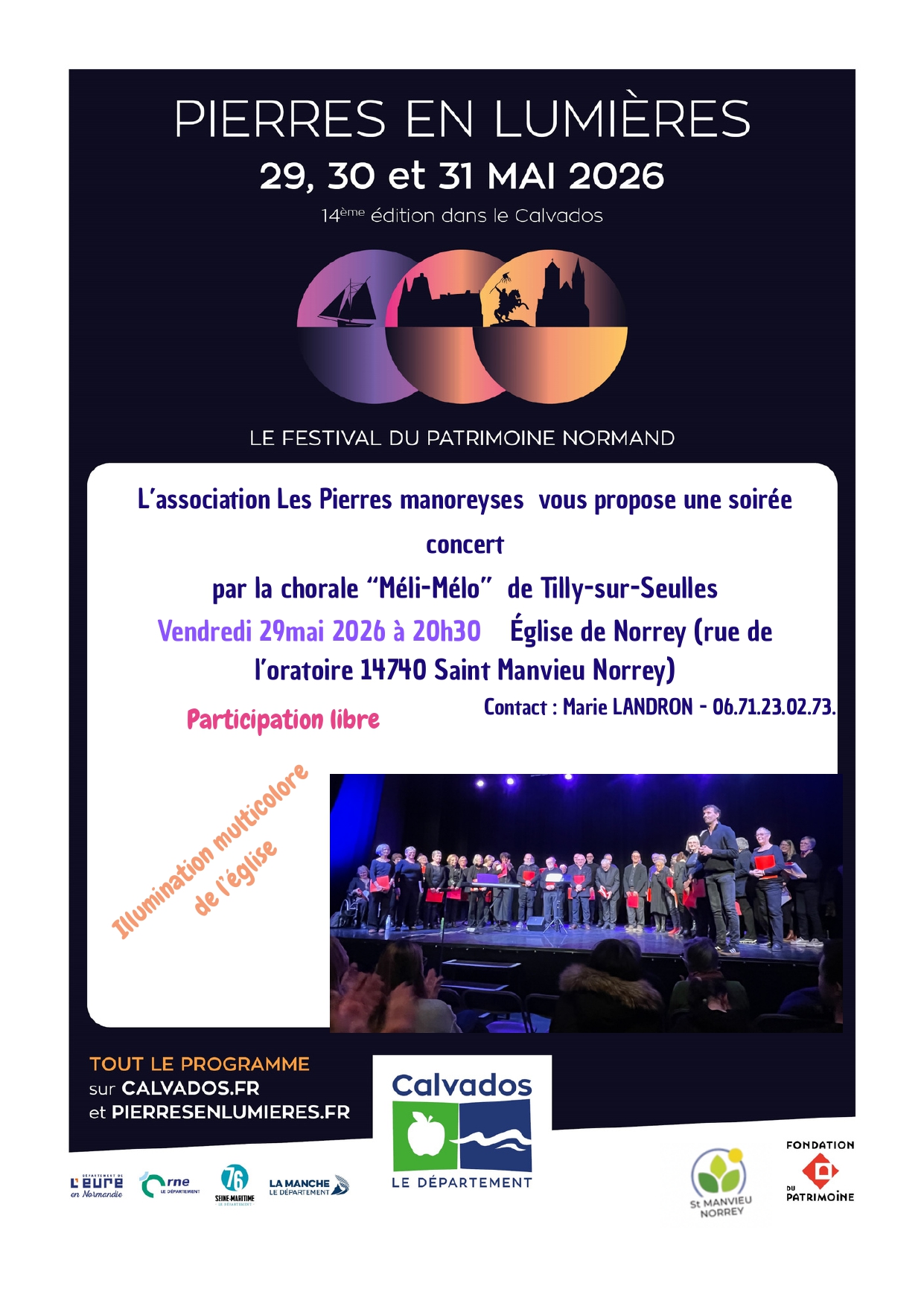 SOIREE CONCERT – PIERRES EN LUMIERES