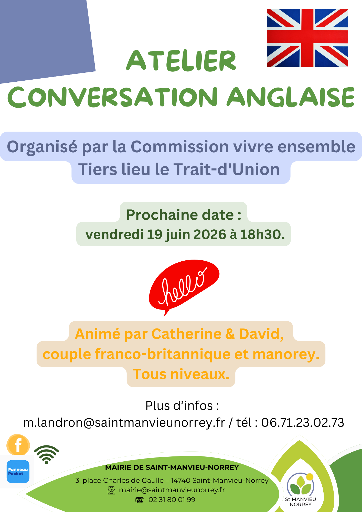 Atelier de conservation anglaise
