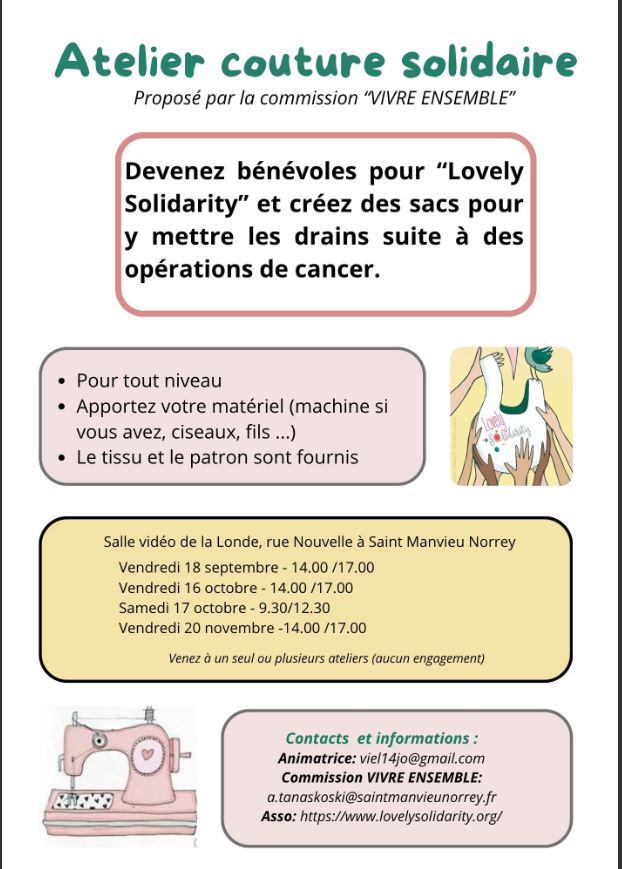 ATELIER COUTURE SOLDAIRE